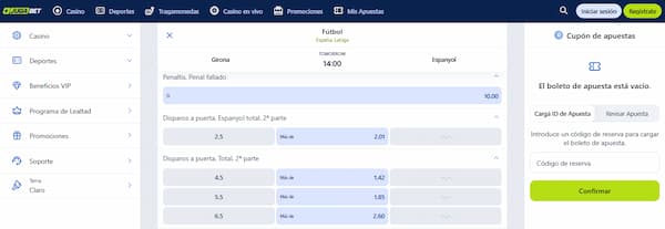 Mejores Casas de Apuestas con Tiros a Portería en Chile: Jugabet