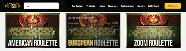 Principales Proveedores de ruleta online en Chile: Betsoft
