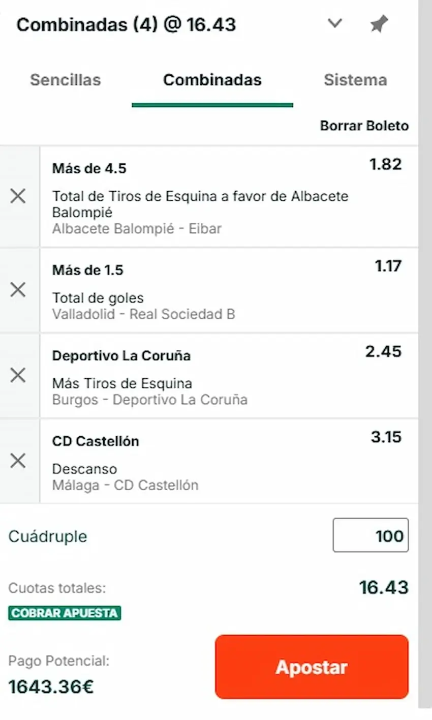 Combinada 1 LaLiga Hypermotion Jornada 37