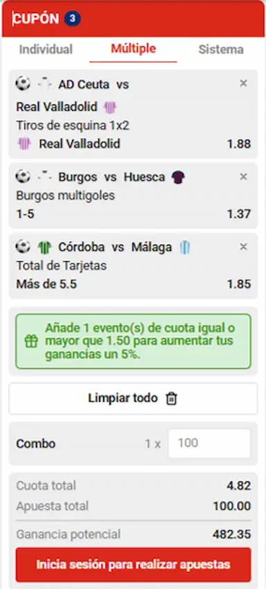 LaLiga Hypermotion Jornada 22 - Combinada 2