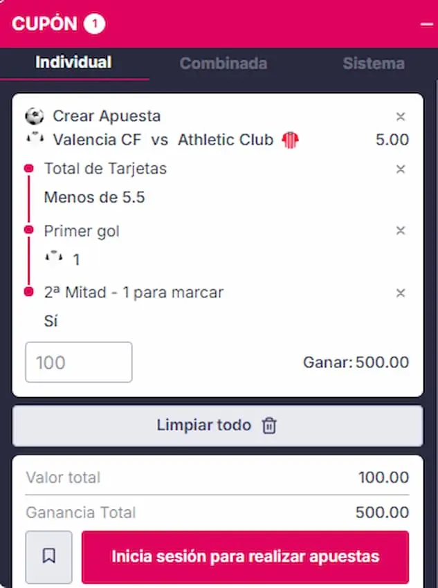 combinada 2 Copa del Rey