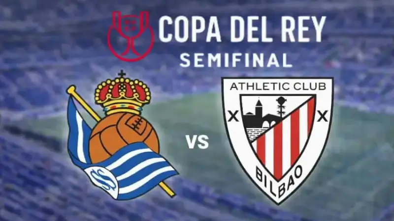 Semifinal de la Copa del Rey Real Sociedad - Athletic Club