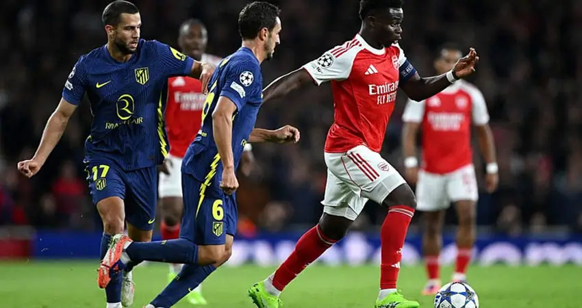 Atlético Madrid vs Arsenal