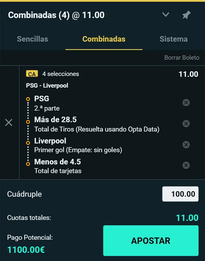PSG vs Liverpool Combinada 2