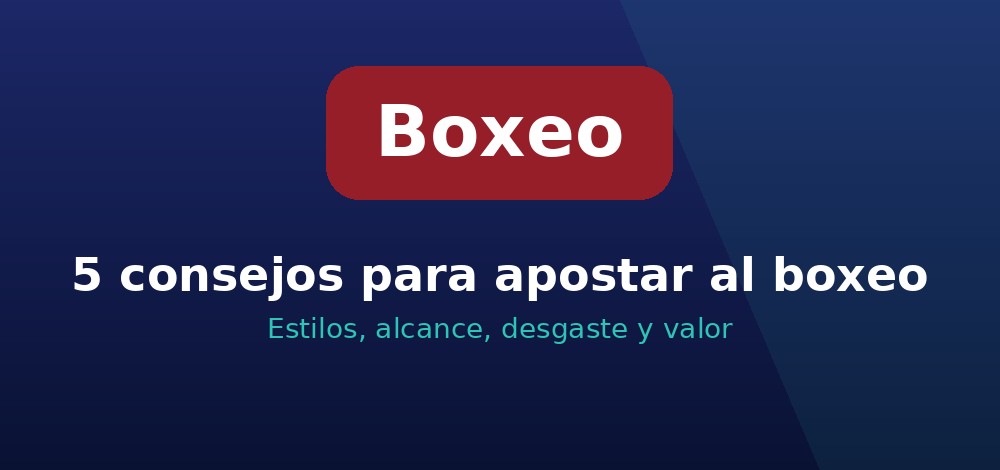 Consejos para apostar en el boxeo en Chile