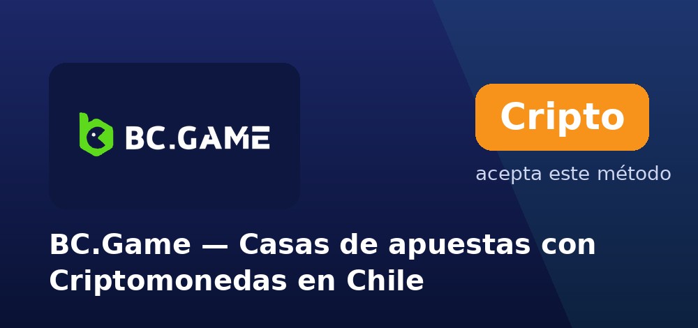 BC.Game - Casas de apuestas con criptomonedas en Chile