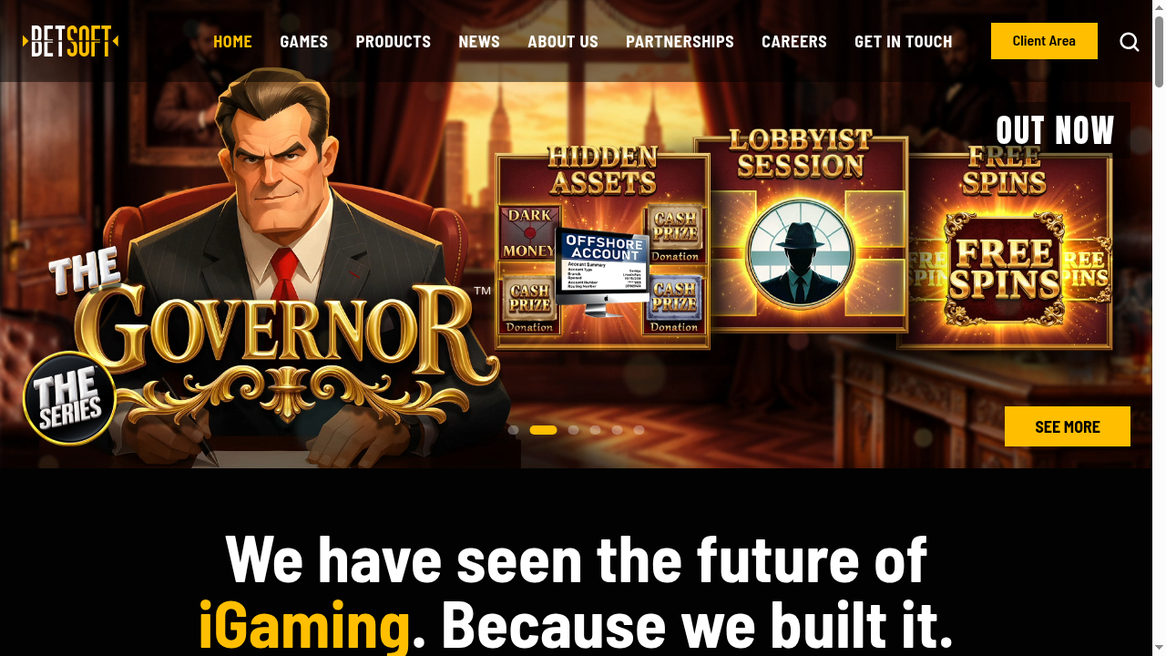 Betsoft Gaming, slots cinematográficas en 3D