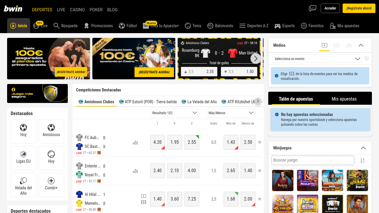 Bwin - apuestas deportivas