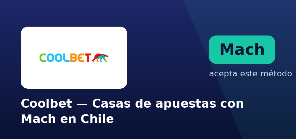 Coolbet - Casas de apuestas con Mach en Chile