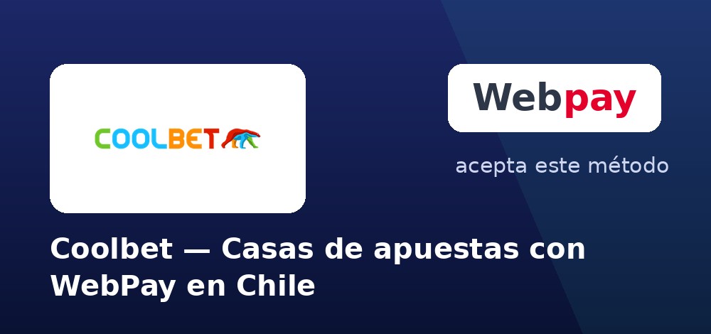 Coolbet - Casas de apuestas con WebPay en Chile