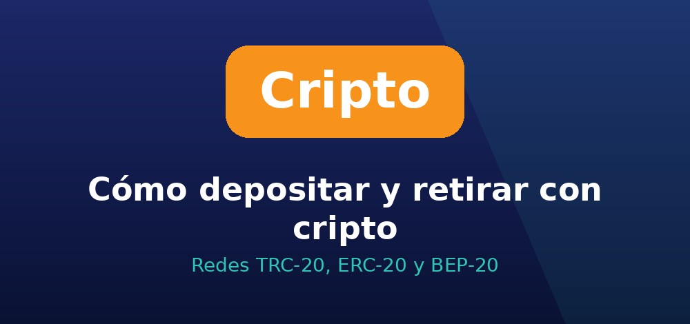 Cómo depositar y retirar con criptomonedas en casas de apuestas de Chile