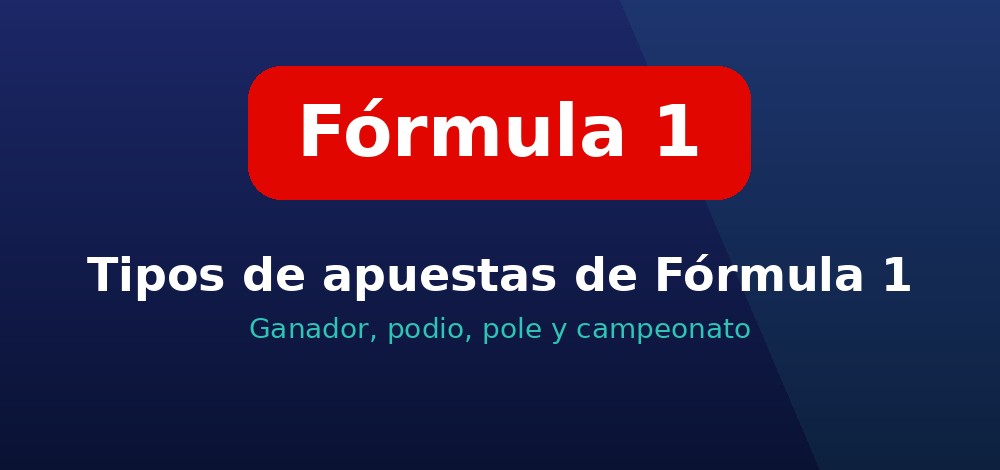 Mercados de apuestas de Fórmula 1 en Chile
