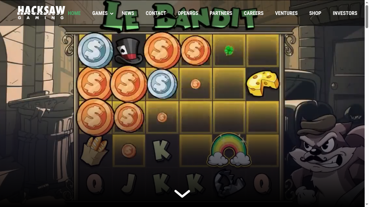 Hacksaw Gaming, proveedor de slots de alta volatilidad