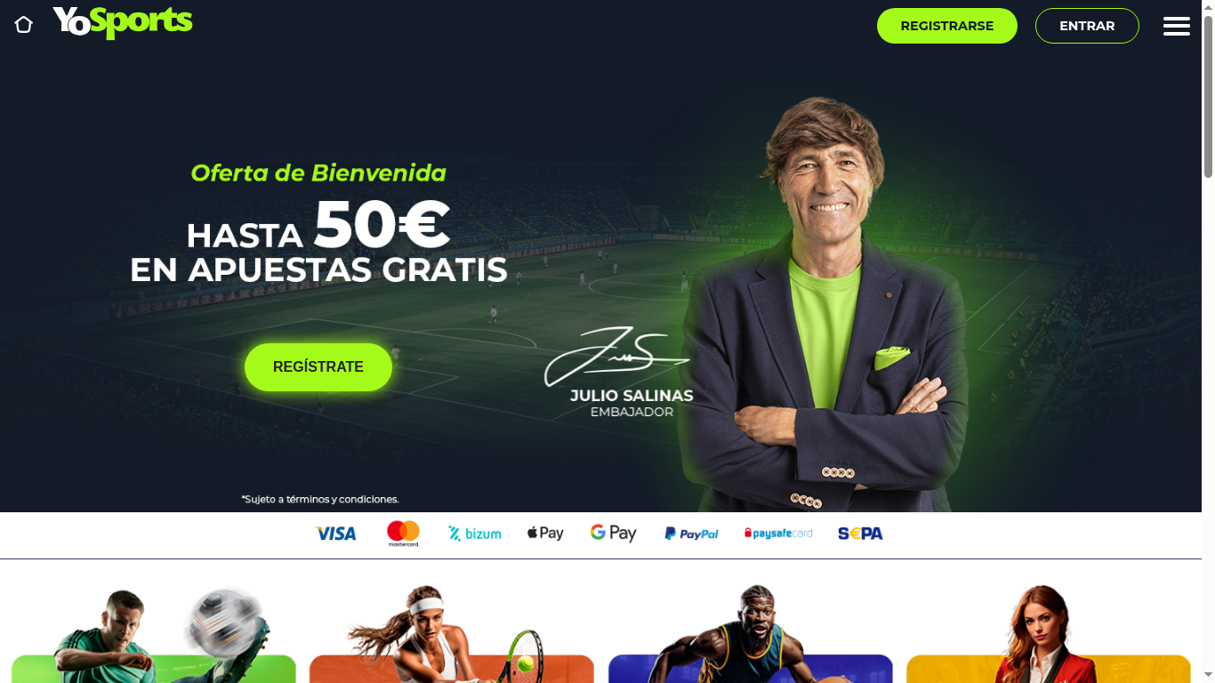 Yosports: bingo y juegos de azar online