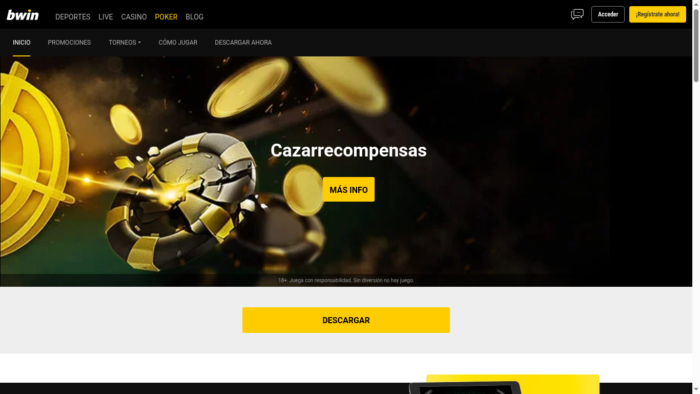Bwin póker online en España