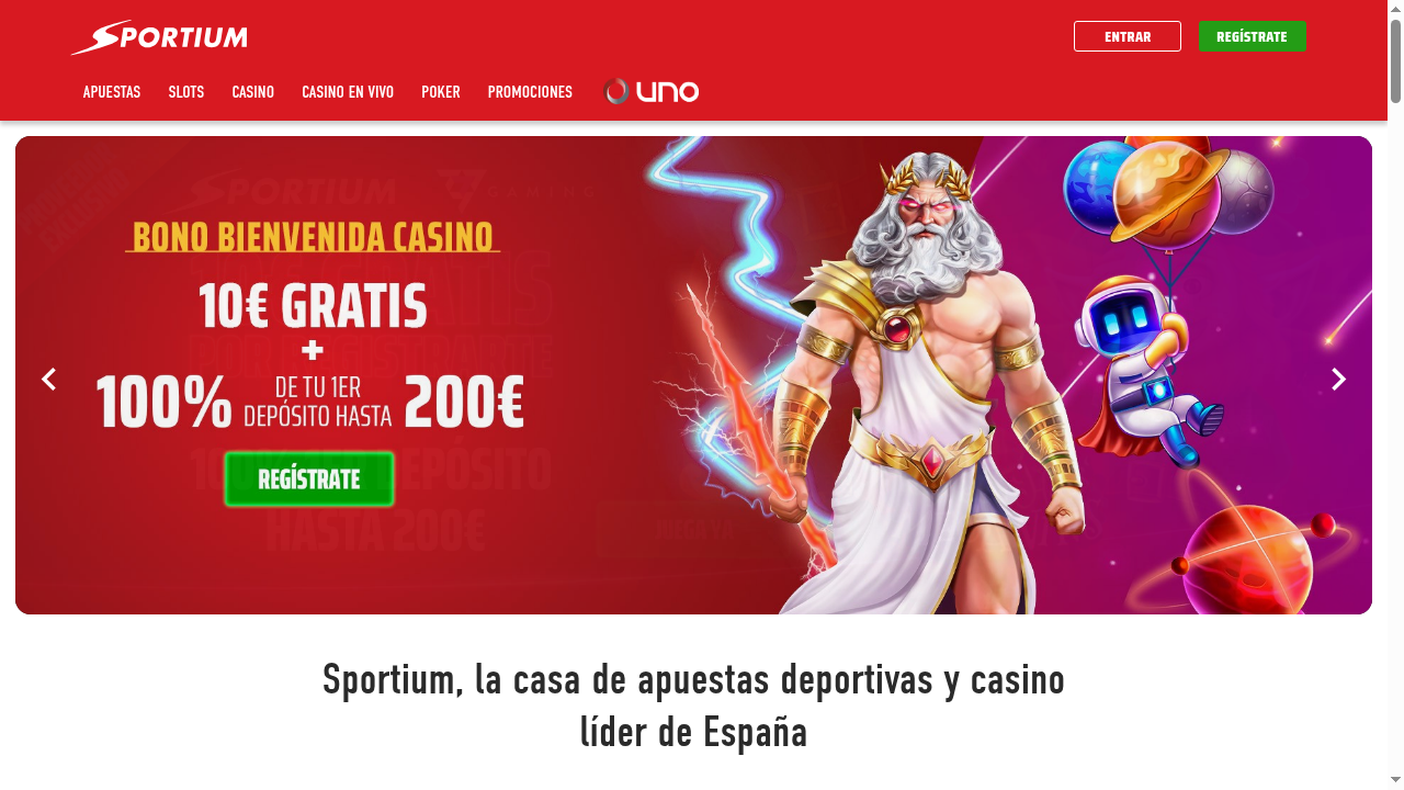 Slots de Yggdrasil en Sportium