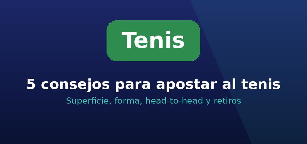Consejos para apostar en el tenis en Chile