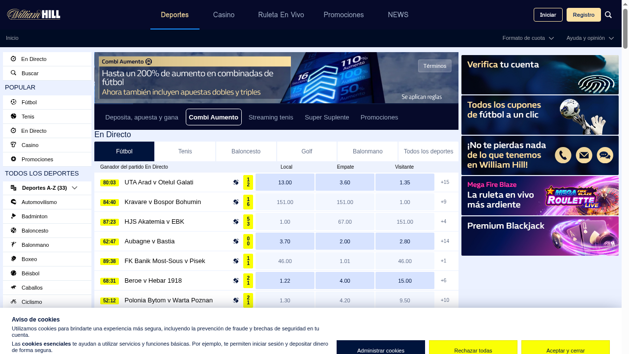 William Hill - apuestas deportivas