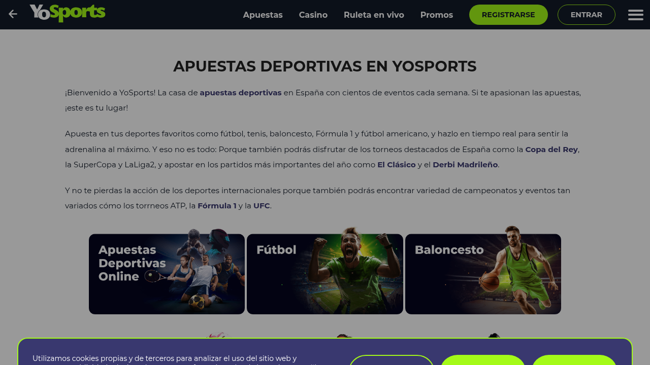 YoSports - apuestas deportivas