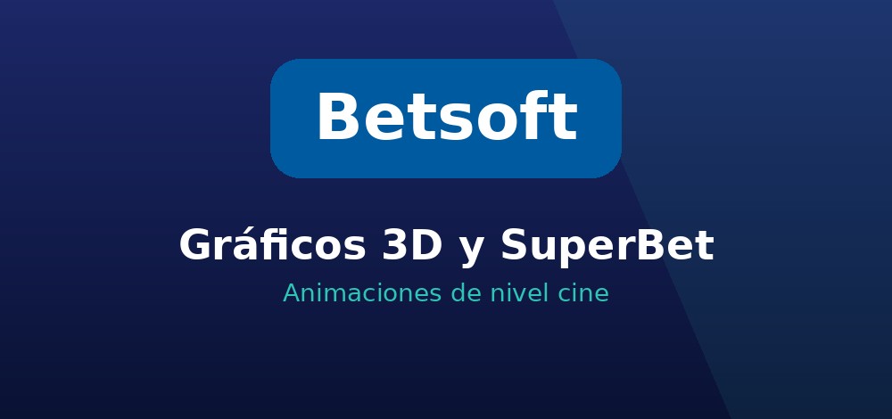 Gráficos 3D y la mecánica SuperBet de las tragamonedas de Betsoft con animaciones de nivel cine
