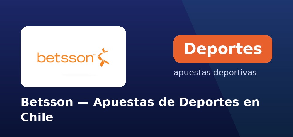 Betsson — Apuestas deportivas en Chile