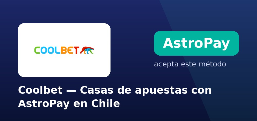 Coolbet - Casas de apuestas con AstroPay en Chile