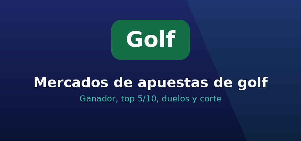 Mercados de apuestas de golf en Chile
