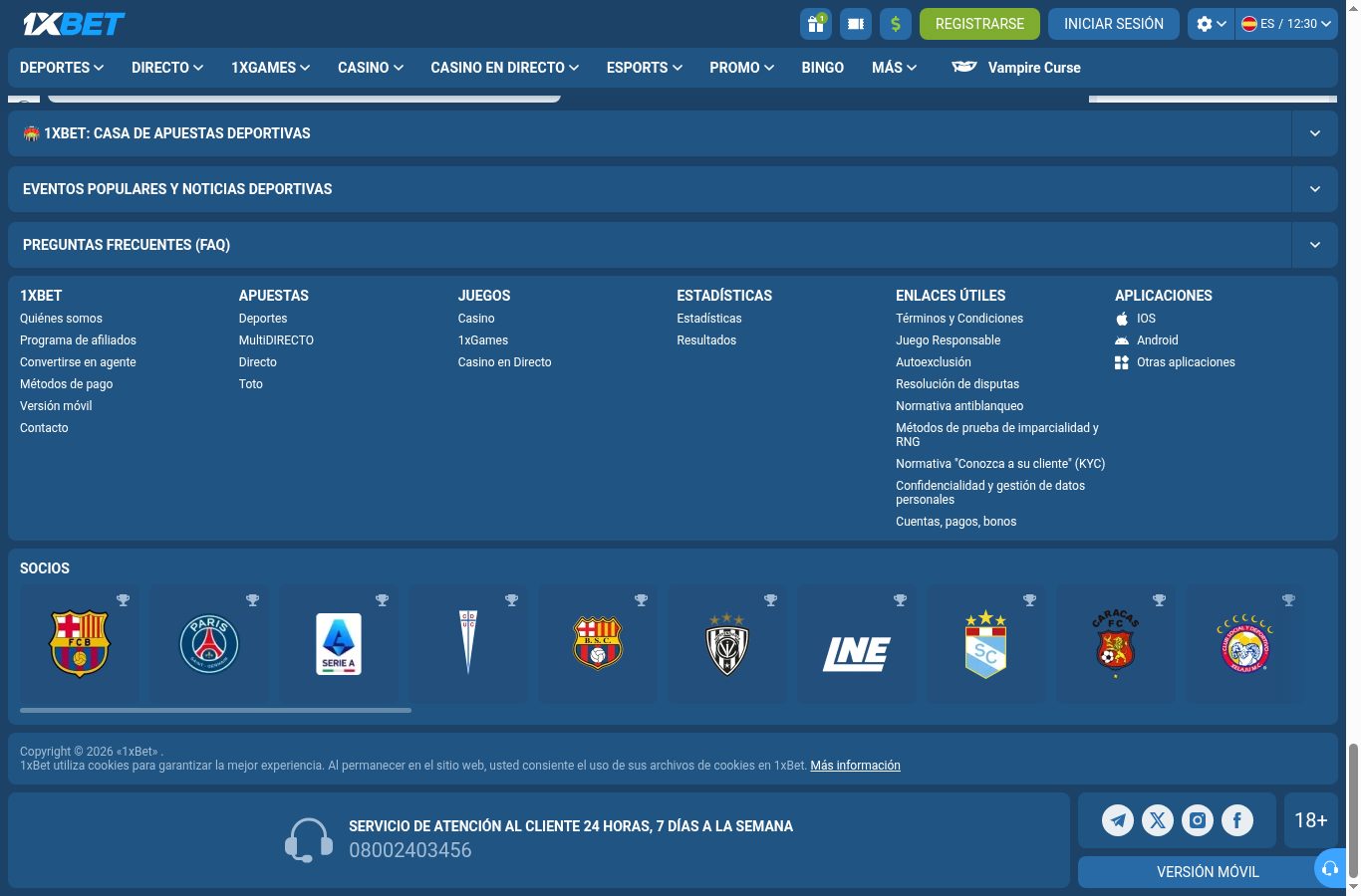 Métodos de pago y sellos de 1xBet vistos desde Venezuela (agosto 2026)