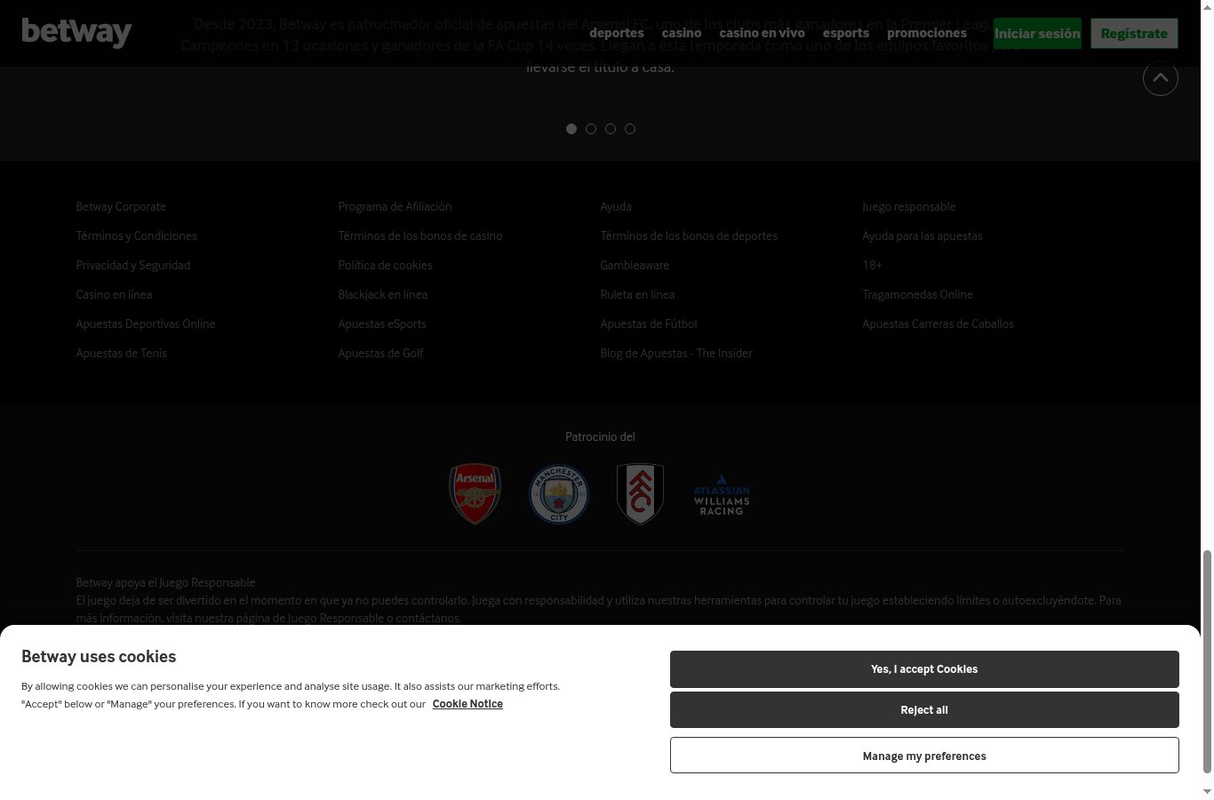 Métodos de pago y sellos de Betway vistos desde Panamá (agosto 2026)