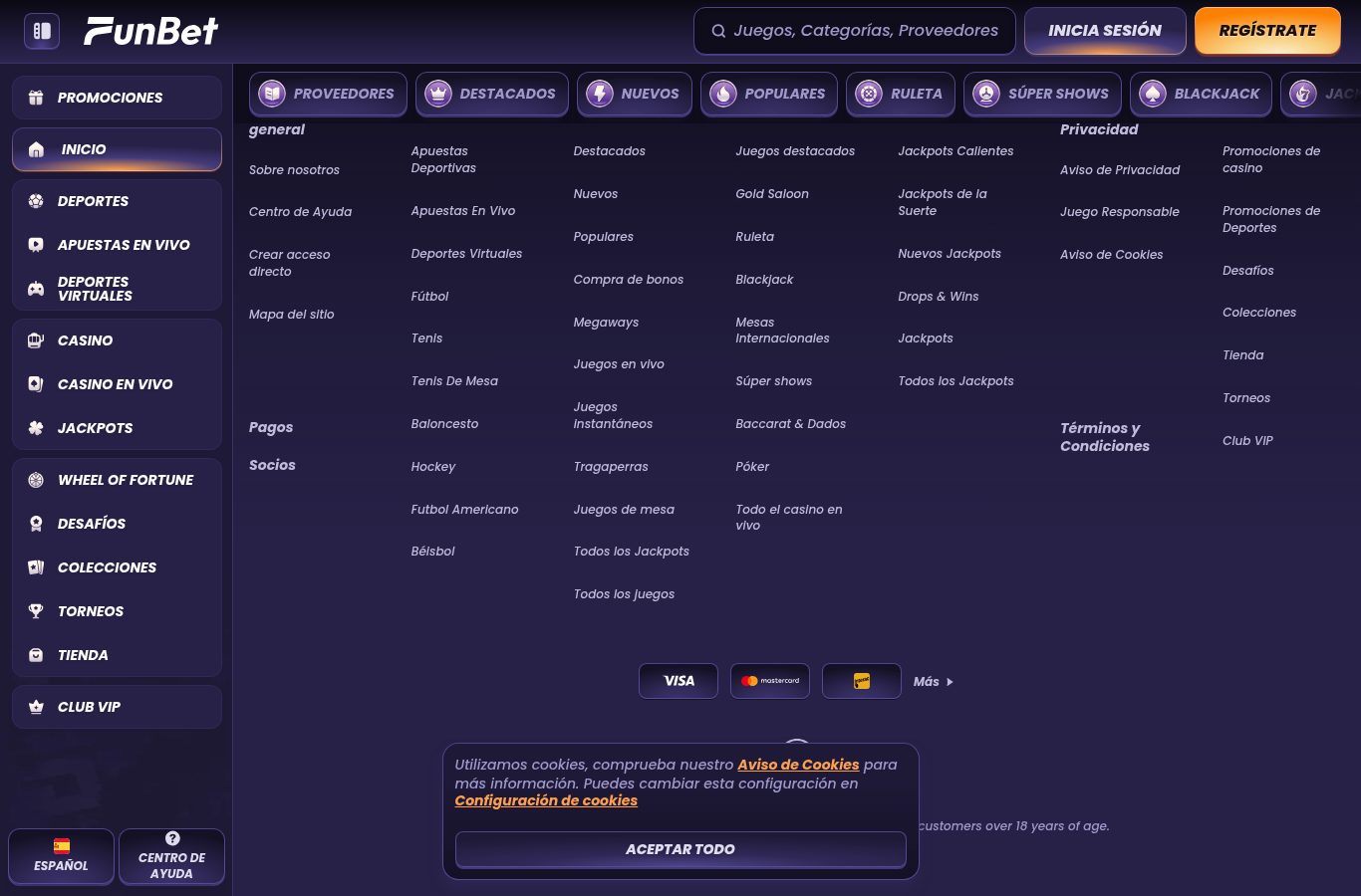 Métodos de pago y sellos de Funbet vistos desde Venezuela (agosto 2026)