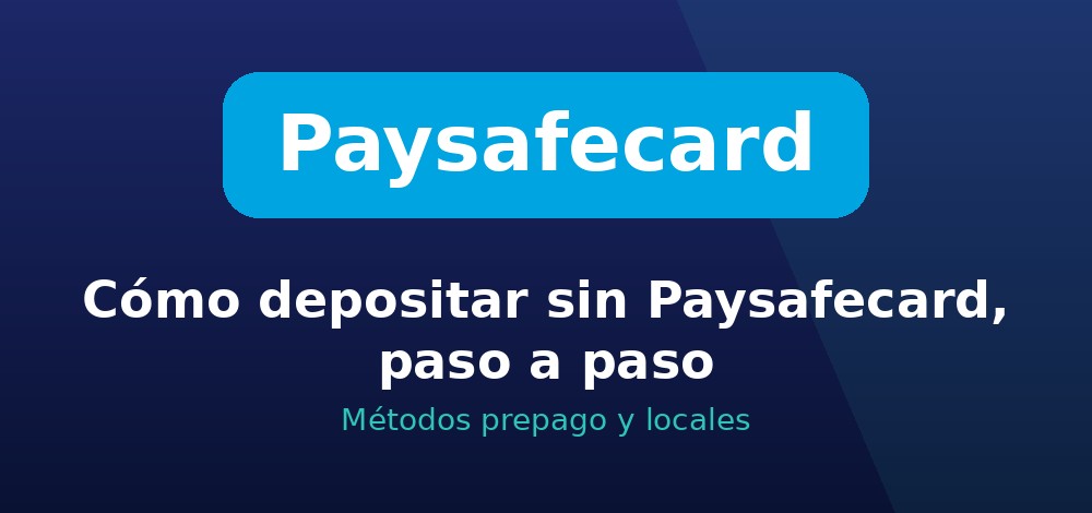 Cómo depositar en casas de apuestas de Chile sin Paysafecard, paso a paso