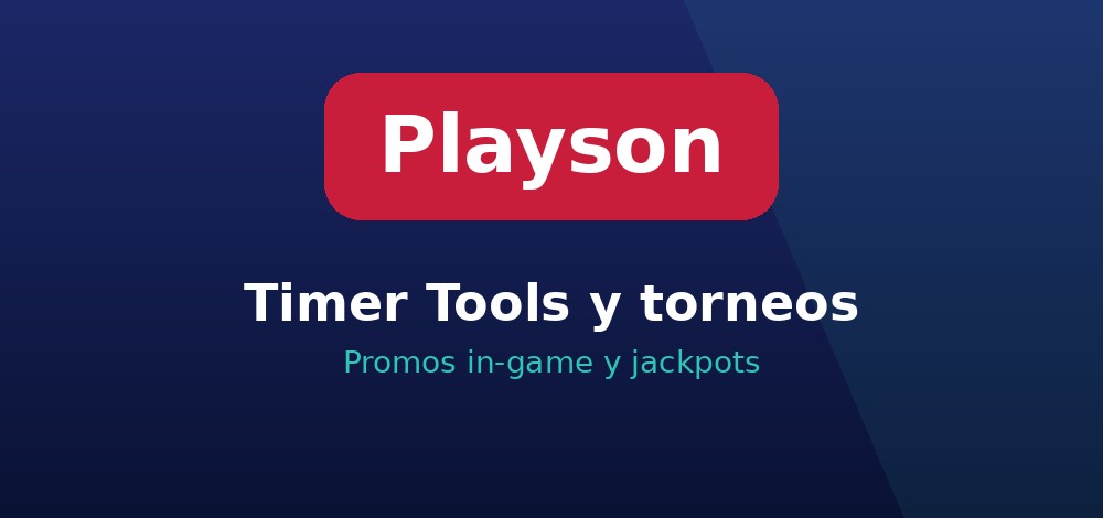 Timer Tools y torneos de Playson: promociones in-game, jackpots y mecánica Hold and Win en los casinos online
