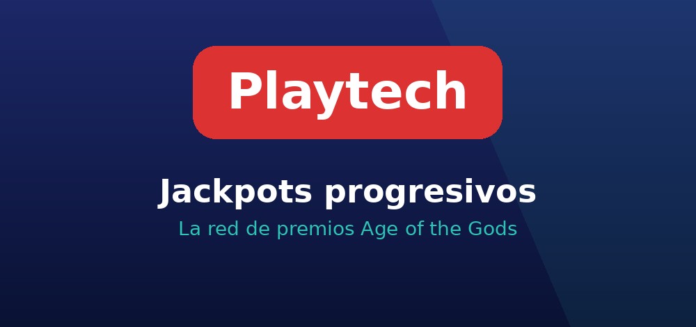 Jackpots progresivos en red de Playtech: la saga Age of the Gods