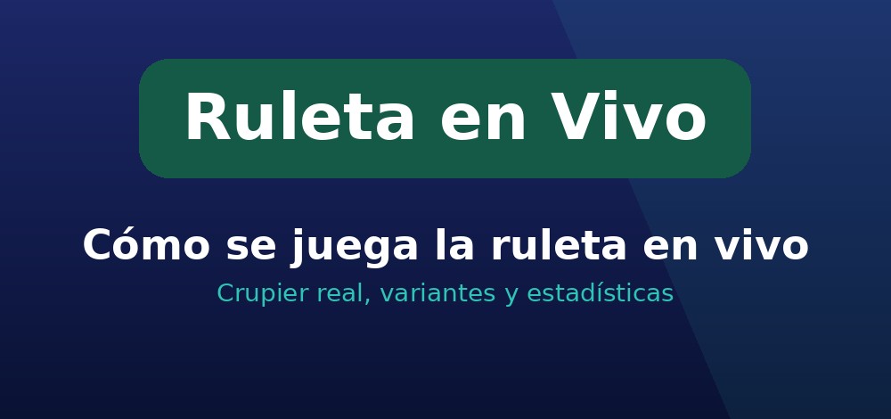 Mesa de ruleta en vivo con crupier real en un casino online desde Chile